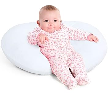 100% Soft Baby Pillow Breast & Bottle Feeding for Newborn Boys and Girls Fill with Microfiber