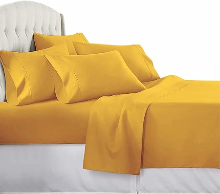 Single Bed Sheet Set Cotton 300 TC - 1 Flat Sheet and Pillow Cover